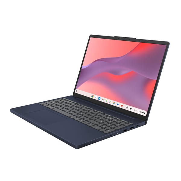 Lenovo Chrome 15ITN10 Intel® N N355 Chromebook 38,9 cm (15.3") WUXGA 8 GB LPDDR5x-SDRAM 128 GB UFS Wi-Fi 6E (802.11ax) ChromeOS Blå Fransk