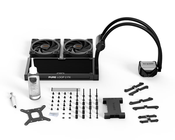 be quiet! Pure Loop 2 FX 240mm Processor Allt-i-ett vätskekylare 12 cm Svart 1 styck