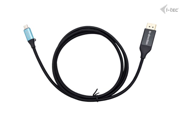i-tec C31CBLDP8KBIDIR videokabeladapter 1,5 m DisplayPort USB Type-C Svart