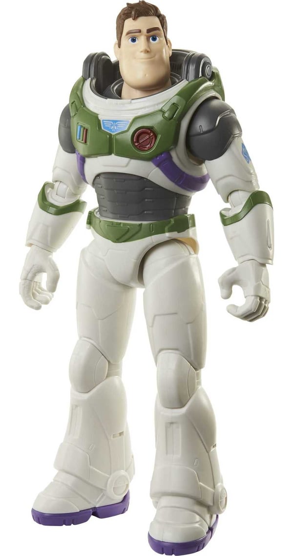 Lightyear Disney Pixar Rymdjägare Alfa Buzz -figur i stor skala