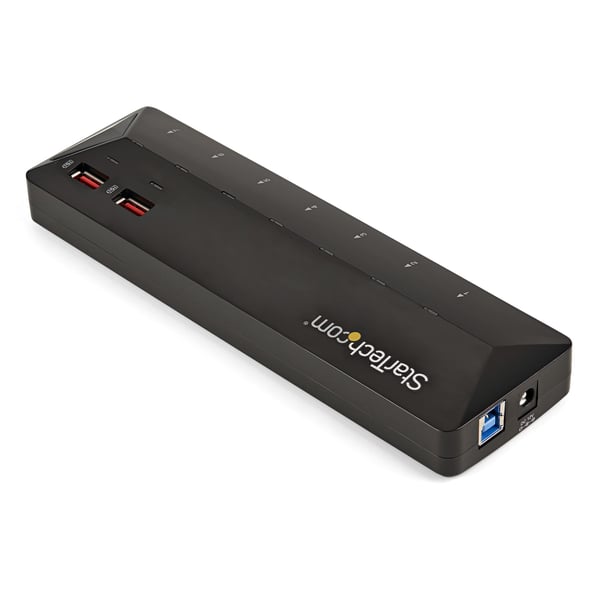StarTech.com 7-portars USB 3.0-hub plus dedikerad laddningsport