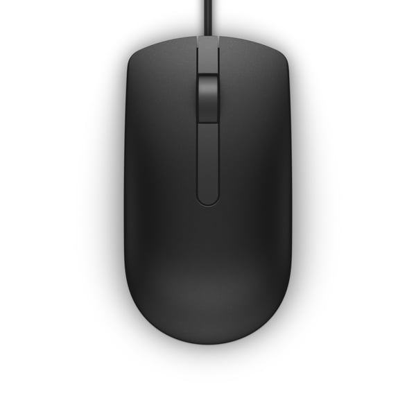 DELL MS116 hiiri Office Molempikätinen USB A-tyyppi Optinen 1000 DPI