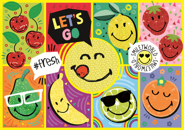 Trefl Smiley World Puzzle 200 Puslespil 200 stk