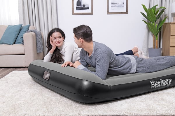 Bestway 67464 / 23 luftmadrass Dubbelmadrass Svart, Grå Unisex