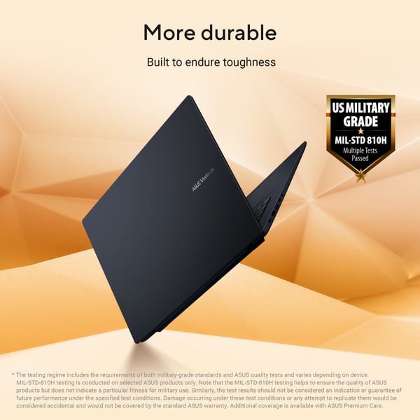 ASUS Vivobook 18 M1807HA-S16512W Copilot+ PC AMD Ryzen™ 7 260 Laptop 46,7 cm (18.4") WUXGA 16 GB DDR5-SDRAM 512 GB SSD Wi-Fi 6 (802.11ax) Windows 11 Home Blå QWERTY Hollandsk
