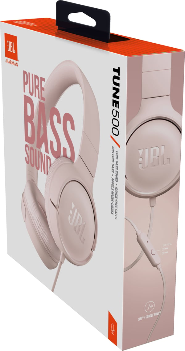 JBL Tune 500 Rosa