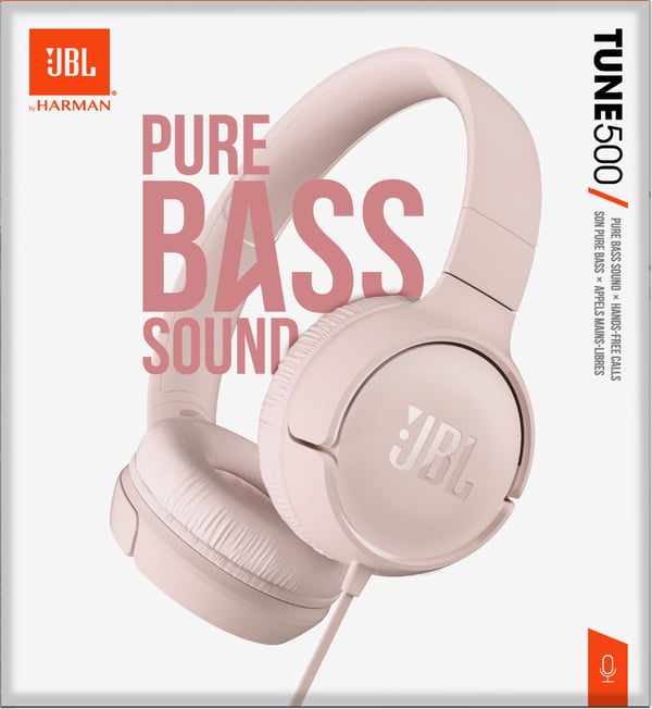 JBL Tune 500 Rosa
