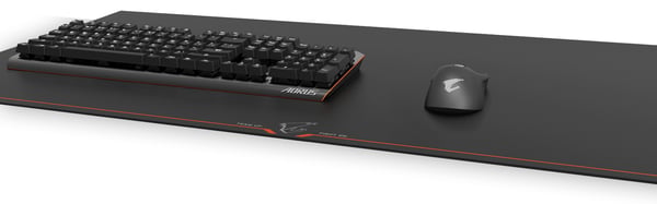 GIGABYTE AMP900 Pelihiirimatto Musta, Oranssi