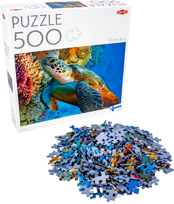 Tactic Lovers Sea Turtle Puslespil 500 stk Dyr
