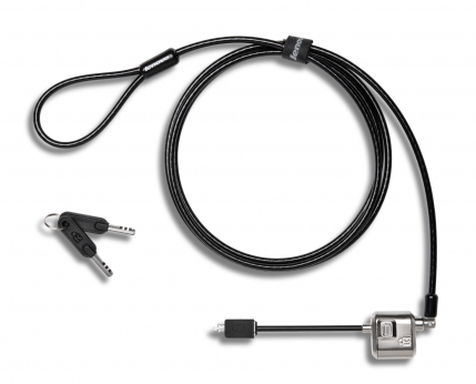Lenovo 4X90H35558 kabellås Svart, Rostfritt stål 1,83 m