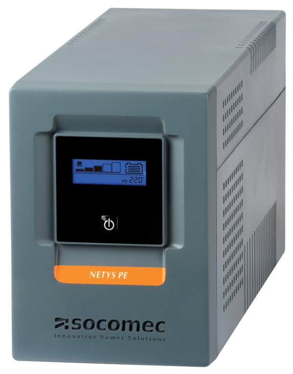 Socomec NETYS PE NPE-1500-LCD UPS-enhed Interaktivt indgangsstik 1,5 kVA 900 W 6 AC stikkontakt(er)