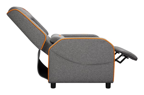 COUGAR Ranger One Spelfåtölj Stoppad och vadderad sits sits Grå, Orange