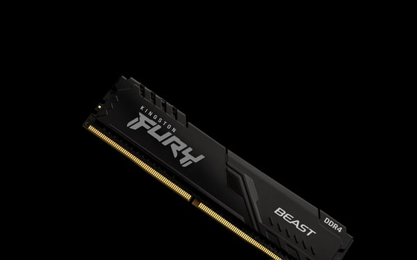 Kingston Technology FURY Beast 32GB 3200MT/s DDR4 CL16 DIMM (Sæt med 2) Black