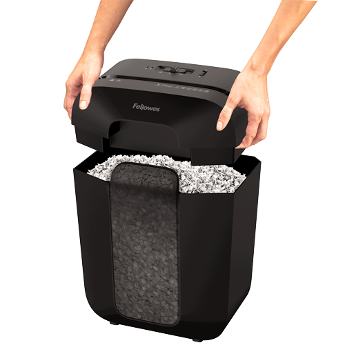Fellowes Powershred LX41 paperisilppuri Silpuksi leikkaava Musta