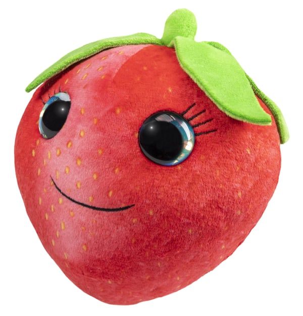 Lumo Stars Veggies and Berries Strawberry Tilda plush
