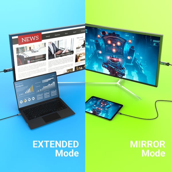 j5create JCC157-N USB-C® till HDMI™ 2.1 8K-kabel