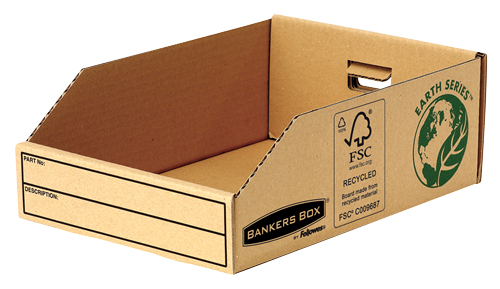 Fellowes 07355EU Förvaringslåda för mappar Kartong Beige