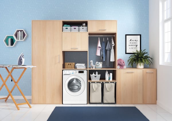 Indesit BWE 91296X WV IT vaskemaskine Front-læsning 9 kg 1200 rpm Hvid