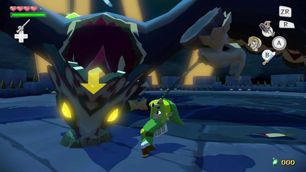 Nintendo The Legend of Zelda : The Wind Waker HD - Selects Tyska, Engelska, Spanska, Franska, Italienska Wii U