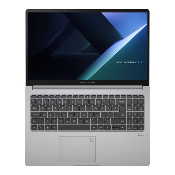 ASUS ExpertBook B1 B1503CVA-S78975 Intel Core 5 120U Bärbar dator 39,6 cm (15.6") Full HD 16 GB DDR5-SDRAM 512 GB SSD Wi-Fi 6E (802.11ax) Grå QWERTY Spansk