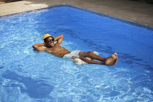 Bestway 43909 pool- och badmadrass Multifärg Mönstrad PVC Flytande hängmatta