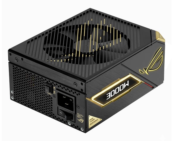 ASUS ROG Thor 3000W Titanium III Edition 20 enhed til strømforsyning 20+4 pin ATX ATX Sort