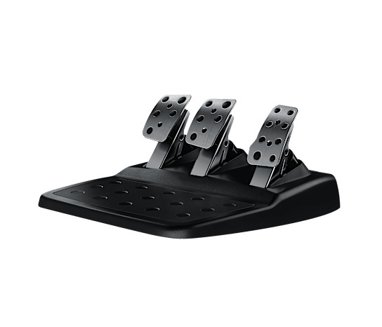 Logitech 991-000486 spil-controller Sort USB Rat + pedaler + headset Analog/digital PlayStation 5, PlayStation 4, PC