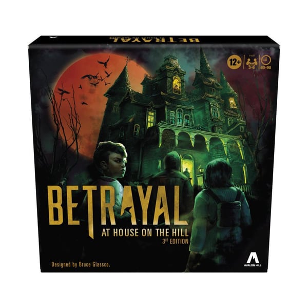 Hasbro Gaming Avalon Hill Betrayal at House on the Hill 3rd Edition Brætspil Rejser/eventyr
