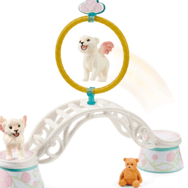 schleich BAYALA Winged Baby Lion Trainin