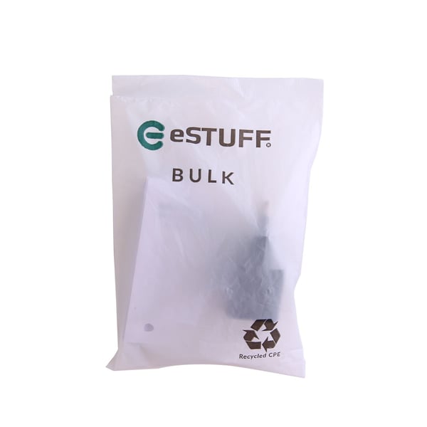 eSTUFF ES637028-BULK oplader til mobil enhed Smartphone Sort Vekselstrøm Hurtig opladning Indendørs