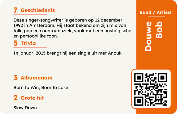 Asmodee Remember the Music Remember the Music Holland ed. van Eigen Bodem Brætspil Fest