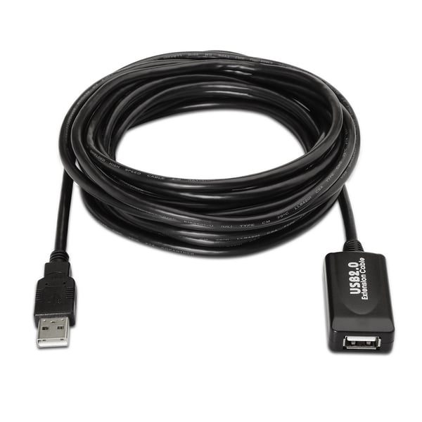 AISENS A101-0019 USB-kabel USB 2.0 10 m USB A Sort