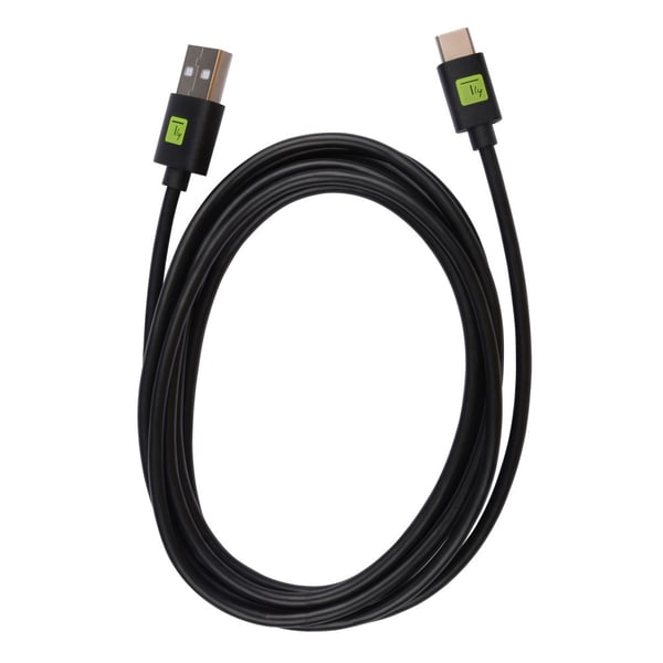 Techly ICOC MUSB20-CMAM20T USB-kablar USB 2.0 2 m USB A USB C 0,48 Gbit/s Svart