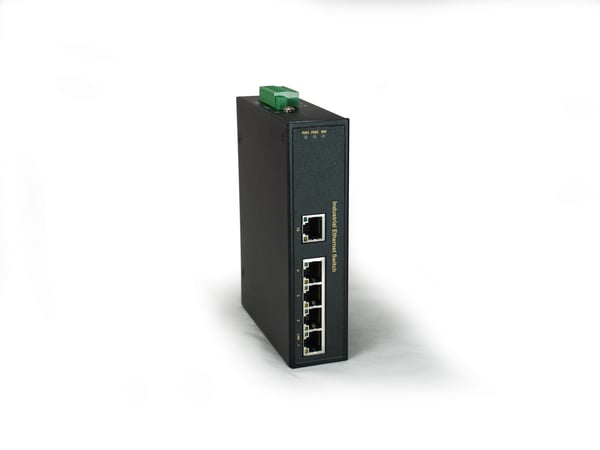 LevelOne IFS-0501 verkkokytkin Hallitsematon Fast Ethernet (10/100) Musta