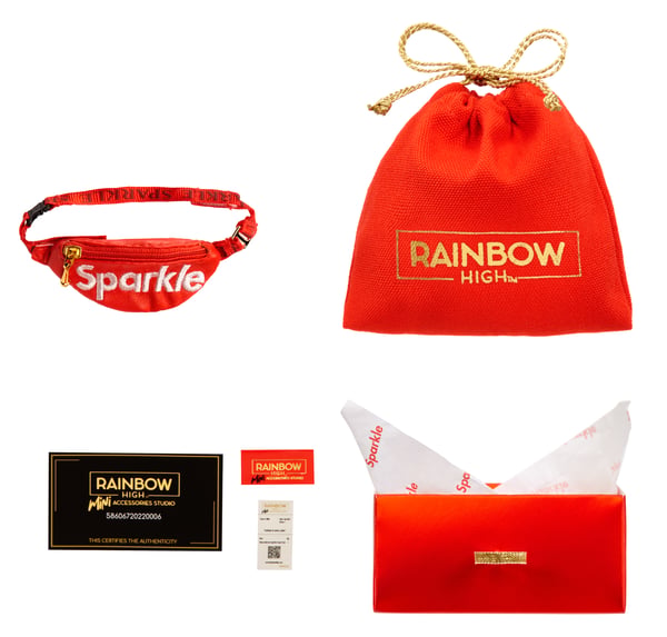 Rainbow High Accessories Studio Series 1, H Assortment in PDQ Dukketaske
