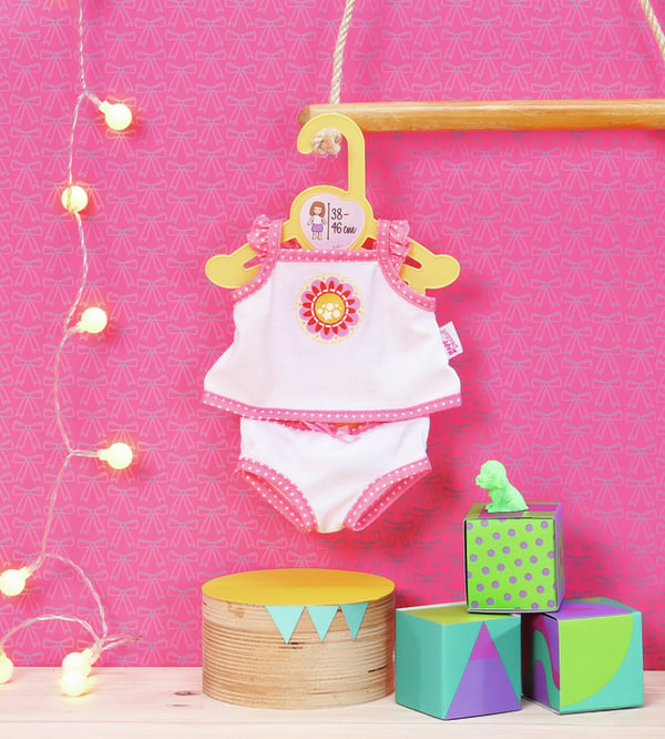 Dolly Moda Underwear 38-46cm Dockunderkläder