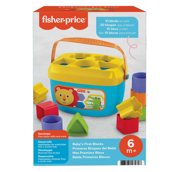 Fisher-Price Barnets första klossar från , formsorteringsleksak