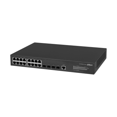 Dahua Technology Access DH-AS4300-16GT4GF verkkokytkin Hallittu L2/L2+ Gigabit Ethernet (10/100/1000) Musta
