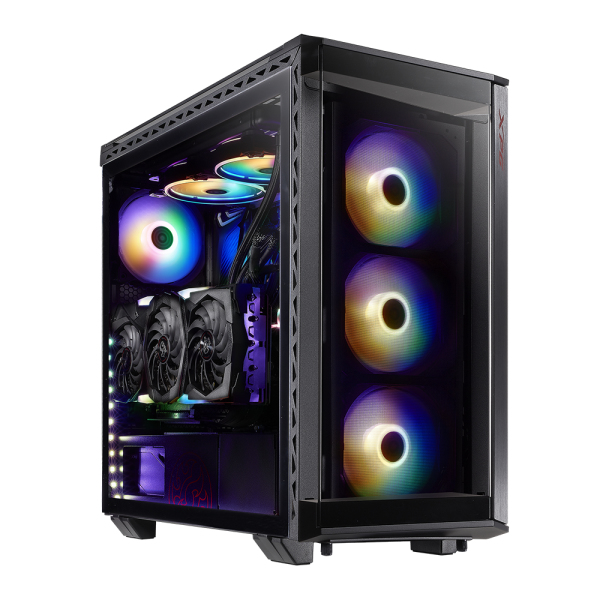XPG BATTLECRUISER Midi Tower Svart