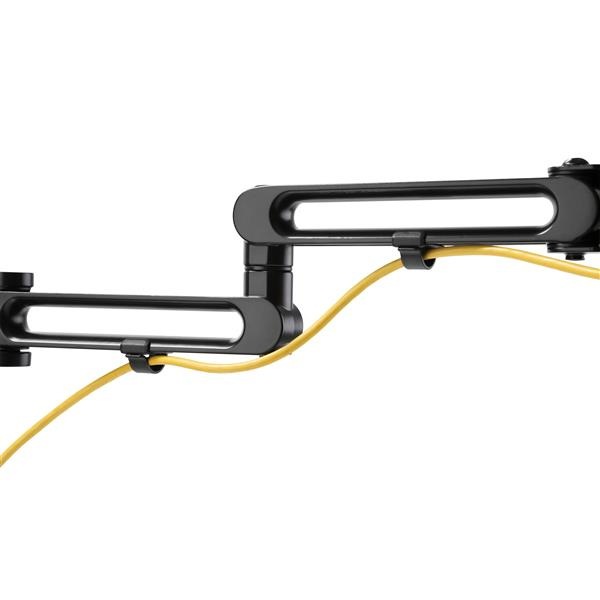 StarTech.com ARMDUAL3 skærmbeslag og -stativer 81,3 cm (32") Skrivebord Sort