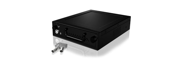 ICY BOX IB-148SSK-B 13,3 cm (5.25") Tallennusaseman alusta Musta