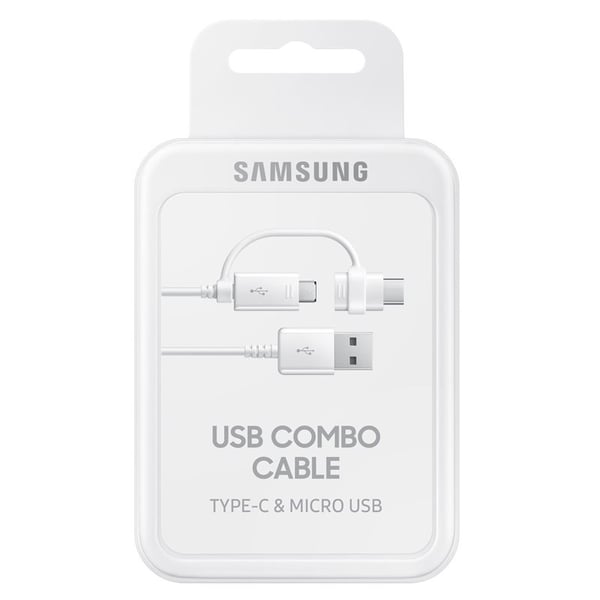 Samsung EP-DG930 USB-kabel USB 2.0 1,5 m USB A USB C/Micro-USB B Hvid