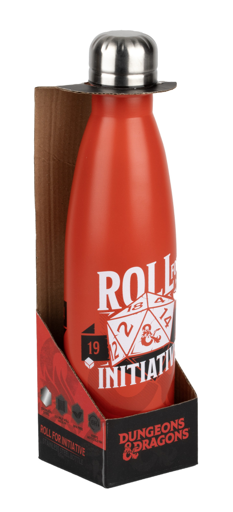 Konix Dungeons & Dragons Daglig användning 500 ml Rostfritt stål Röd