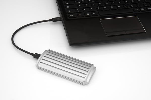 Freecom mSSD Celeritas Thunderbolt-teknik 1 TB USB Type-C 3.2 Gen 2 (3.1 Gen 2) Aluminium
