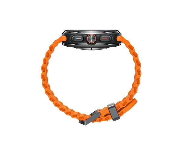 Samsung Galaxy Watch Ultra 3,81 cm (1.5") AMOLED 47 mm Digital 480 x 480 pixel Berøringsskærm 4G Grå, Titanium Wi-Fi GPS (satellit)