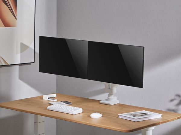 Equip 650183 monitorin kiinnike ja jalusta 88,9 cm (35") Vastaanotto Valkoinen