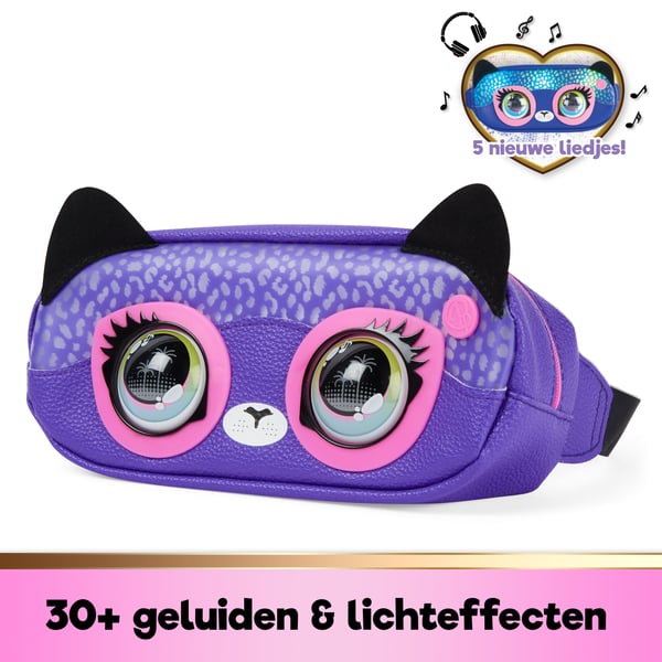Purse Pets BAG Belt Bag Cheetah GML mavetaske Lyserød, Violet