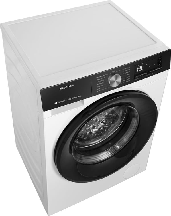 Hisense WF3S9043BW3 Pesukone Edestä täytettävä 9 kg 1400 RPM Valkoinen