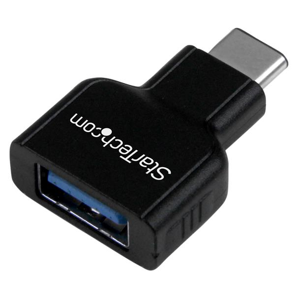 StarTech.com USB31CAADG kabel kønsskifter USB C 3.0 USB A 3.0 Sort