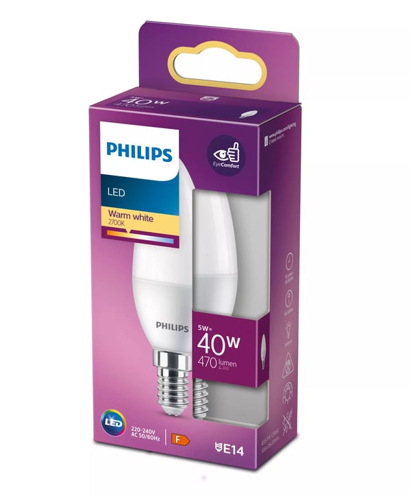 Philips Kynttilälamppu ja Lustre